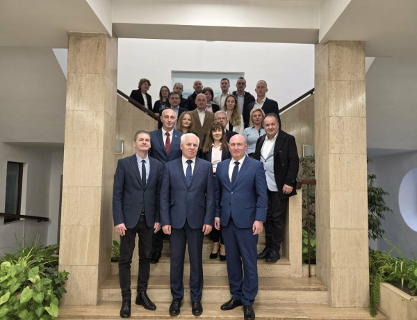 Hivatalos látogatáson járt Nyíregyháza delegációja Beszterce-Naszód megyében