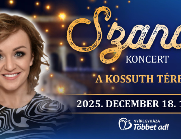 Csütörtökön Szandi énekel a Kossuth téren! 