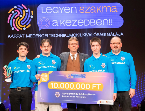 Kiválósági gála - Nyíregyházi intézmények az ország élmezőnyében