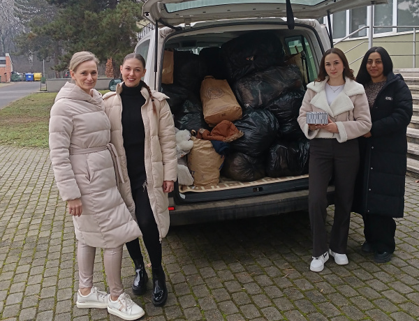 Másodéves szociálpedagógus hallgatók jótékonysági összefogása a Nyíregyházi Egyetemen