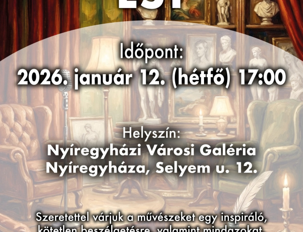 Bagolyvári est a Városi Galériában – kötetlen találkozás a helyi művészettel