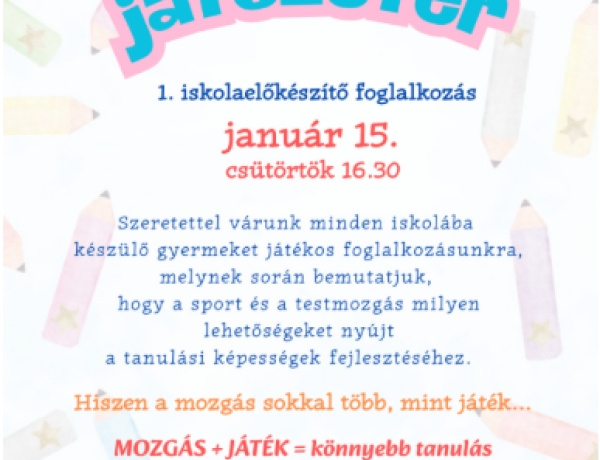 Sporttal, játékkal és élményekkel készülnek az iskolára – újra indul a „bemes” iskolaelőkészítő