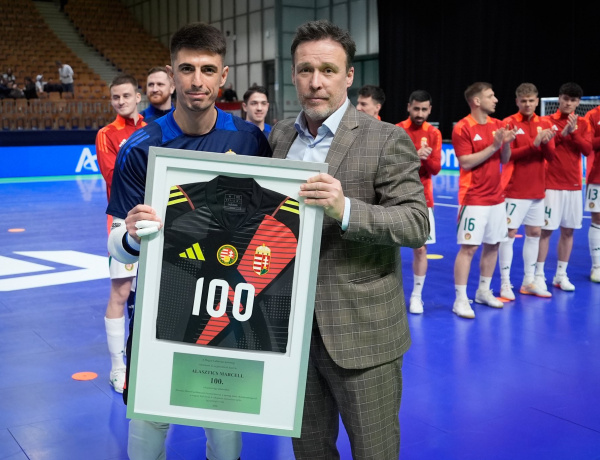100. meccs a válogatottban - Alasztics Marcell jubilált az olaszok ellen