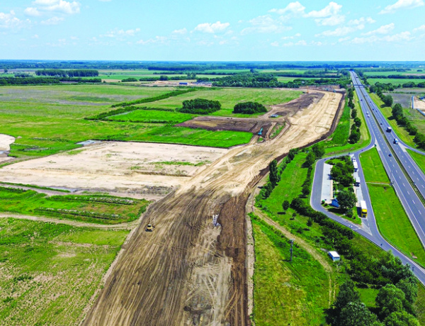 Az ipari park kiépítése újabb fázisba lép, nagyszállási körforgalommal