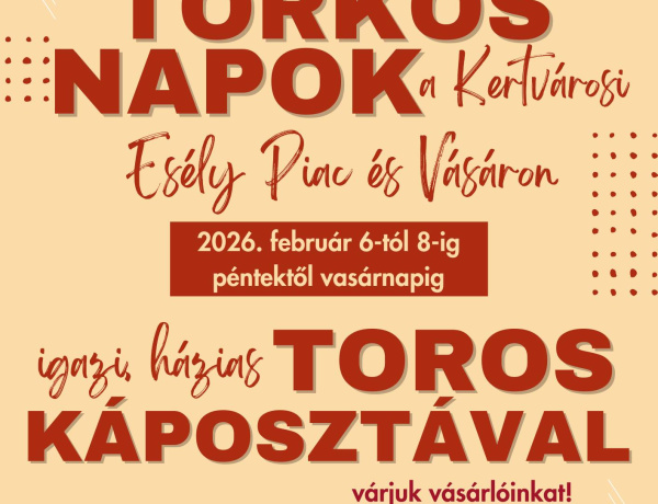 Mit szólna egy finom, házias toroskáposztához? - Torkos napok a kertvárosi Esély Piacon és Vásáron