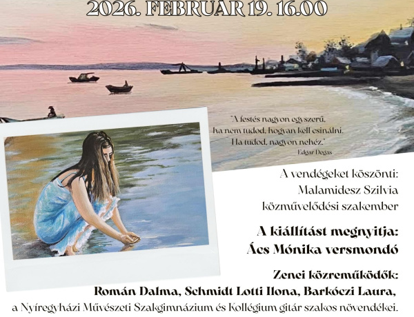 „A természet szépségei” – festménykiállításnak ad otthont a Városmajori Művelődési Ház