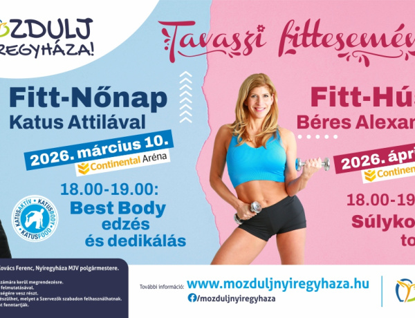 Tavaszi fitt események Nyíregyházán – mozgásban a nőnap és a húsvét is