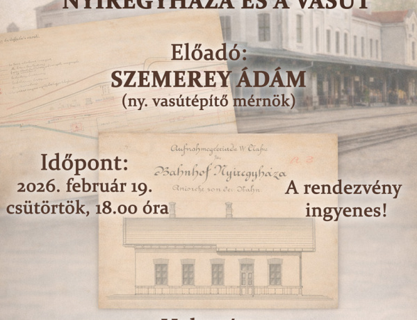 Szabolcsi vaspályák – új vasúttörténeti előadássorozat indul Nyíregyházán