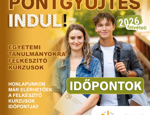 Kezdődnek a kurzusok – a tanulmányokra felkészítő foglalkozások időpontjai elérhetők az NYE honlapján