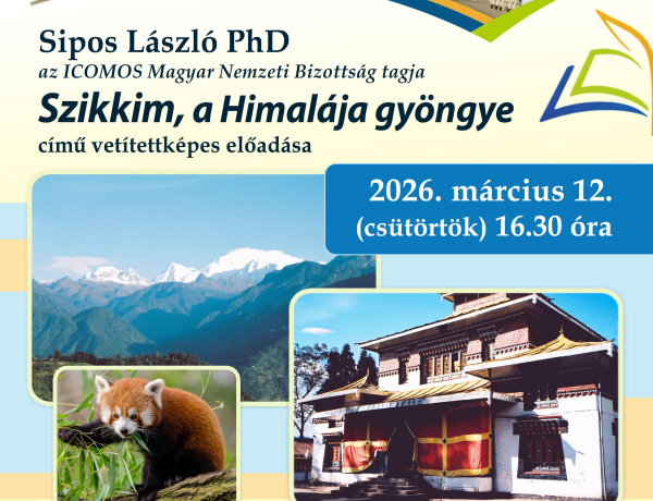 Sikkim, a Himalája gyöngye – vetített képes előadás a könyvtárban