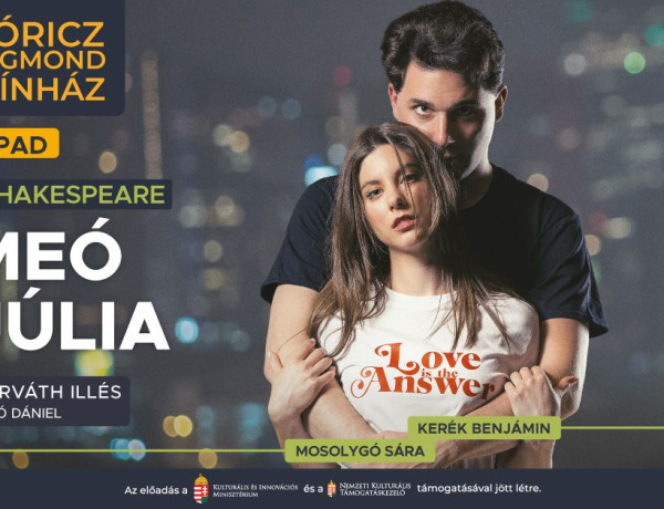 „Ez egy ajándék szerep” – Rómeóként készül a bemutatóra Kerék Benjámin 