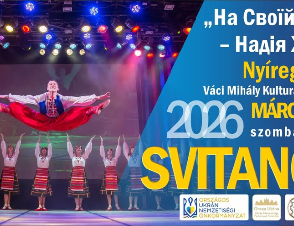 Táncban és zenében elevenedik meg az ukrán kulturális örökség Nyíregyházán