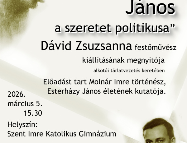 Kiállítást és előadást szerveznek Esterházy János emlékére Nyíregyházán
