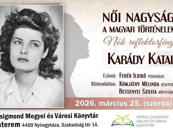Karády Katalin kerül reflektorfénybe a könyvtárban
