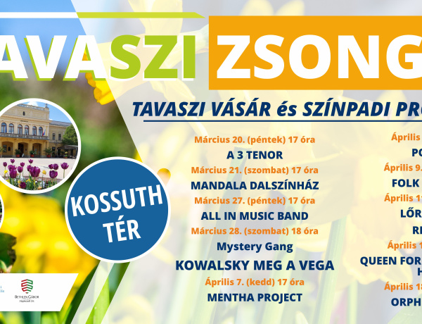 Nyíregyháza ismét megtelik élettel – elindul a Tavaszi Zsongás