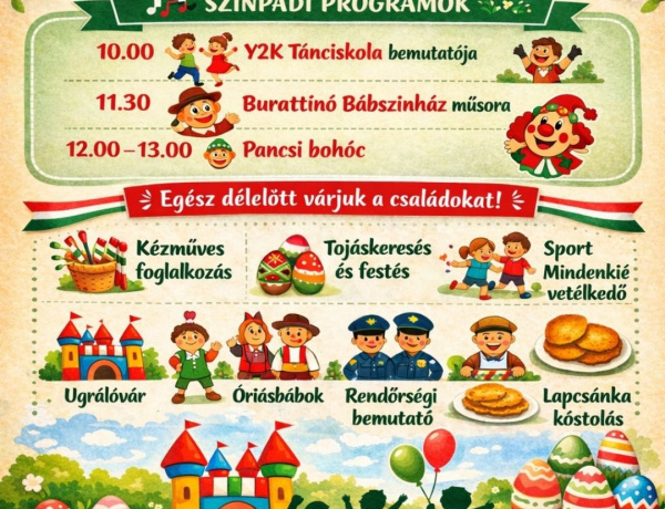 Családi nappal várják a kicsiket és nagyokat a Malomkertben