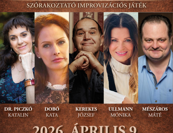 Dobó Kata és Ullmann Mónika is érkezik Nyíregyházára – különleges improvizációs est a családi kapcsolatokról