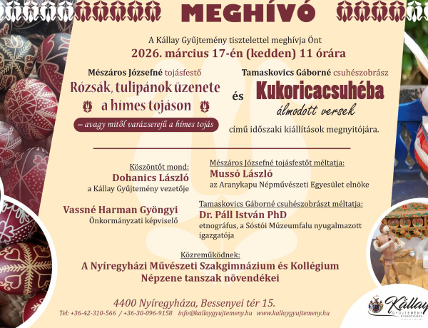 Két különleges húsvéti kiállítás nyílik a Kállay Gyűjteményben