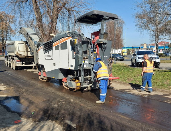 Nyírszőlőstől a Kállói útig több helyszínen zajlanak felújítások