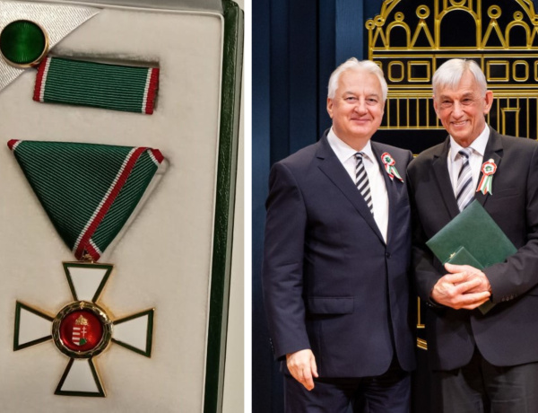 Állami kitüntetésben részesült Keresztes Dénes