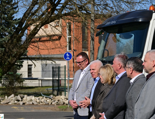 Útfejlesztés – Elkezdődött a körforgalom építése a Stadion utcai csomópontban