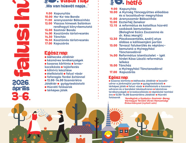 Falusi húsvétra várja a látogatókat a Sóstói Múzeumfalu