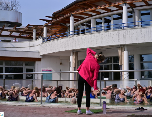 Nyugdíjas egészségnapot tartottak az Aquariusban