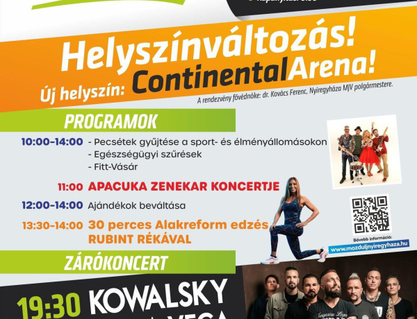 Koncertek és sportprogramok az Arénában!                         