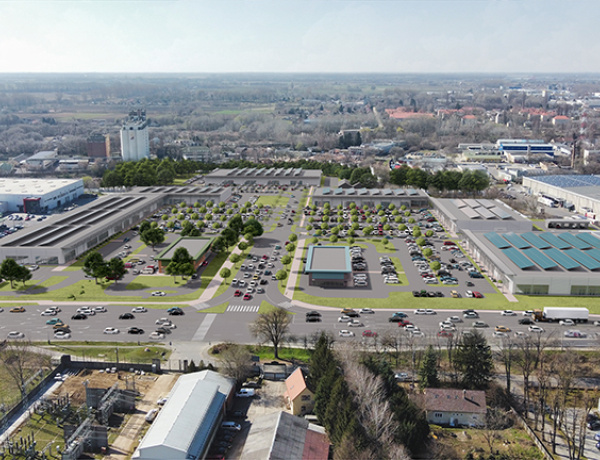 Bevásárlópark épül a Debreceni út mellett – új életet kap a Fészek áruház egykori területe