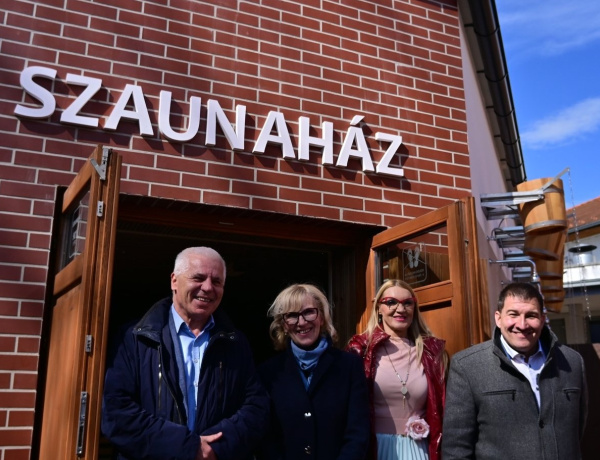 Új szaunaház nyílt Sóstógyógyfürdőn – az ország  három legnagyobbja között