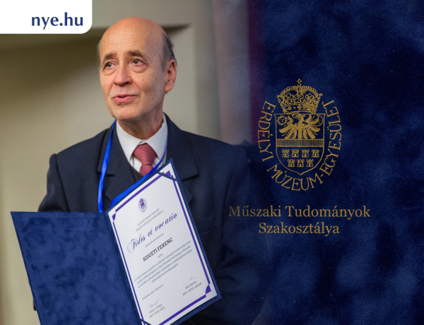 „Fides et vocatio” kitüntetést kapott Szigeti Ferenc, a Nyíregyházi Egyetem tanszékvezetője