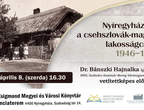Lakosságcsere és sorsfordító évek – történelmi előadás a könyvtárban