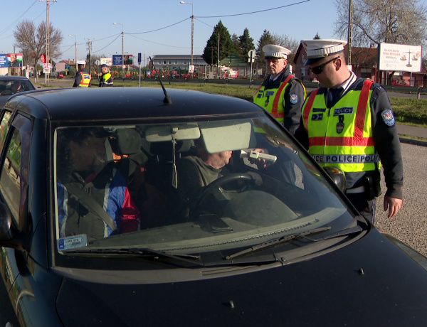 Húsvéti ellenőrzés - Nem ittak  a gépjárművezetők