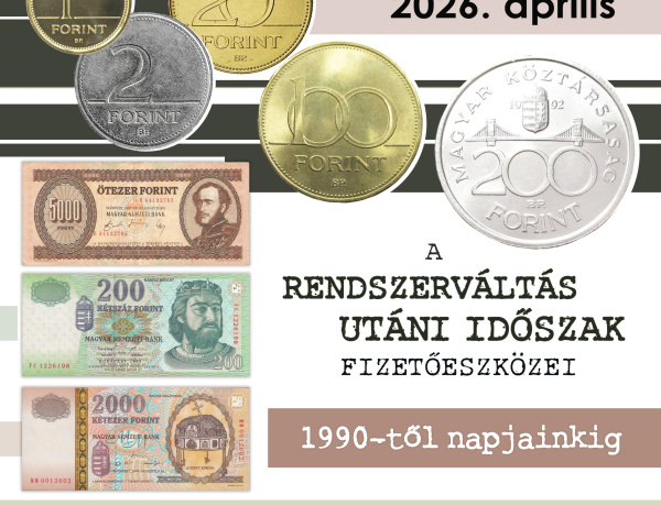 Forintok, bankjegyek és történetek – új pénztörténeti kiállítás nyílt a könyvtárban