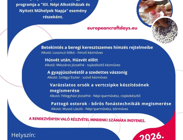 Szívünkből álmodunk, kezünkkel alkotunk – kézműves program várja az érdeklődőket a könyvtárban