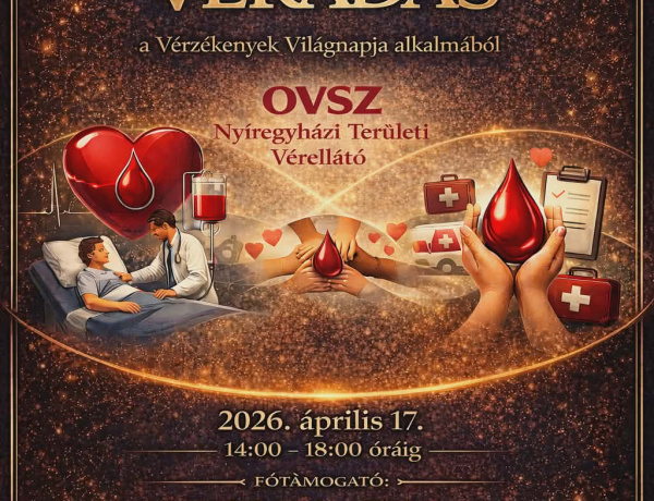 Véradás a Vérzékenység Világnapján – közösségi összefogás Nyíregyházán