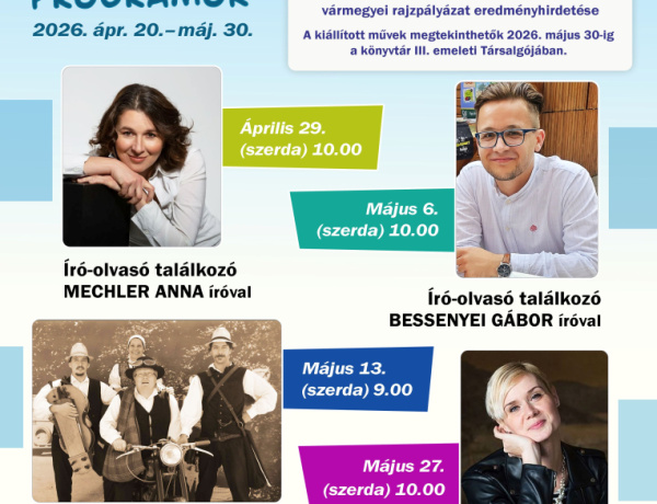 Mesék, bohócok és kedvenc írók – kezdődik az 53. Gyermekkönyvhónap Nyíregyházán