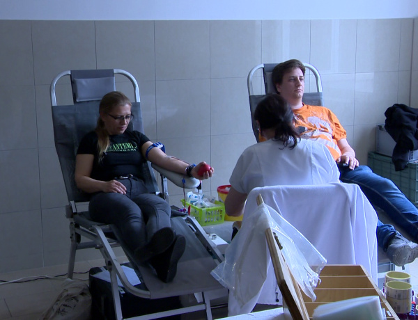 Töltsd fel mások életét! – Véradás a Nyíregyházi Egyetemen