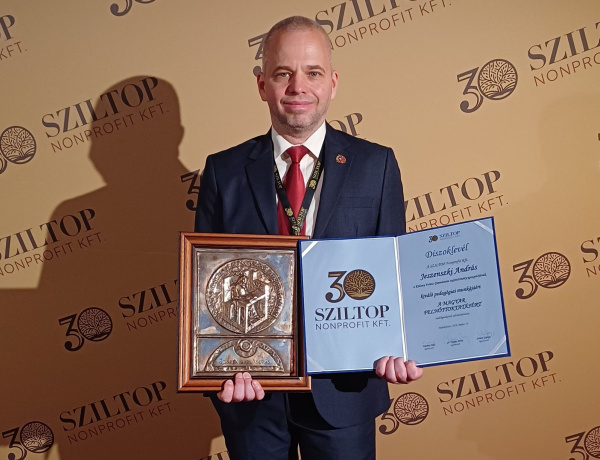 Rangos országos elismerést kapott egy nyíregyházi pedagógus