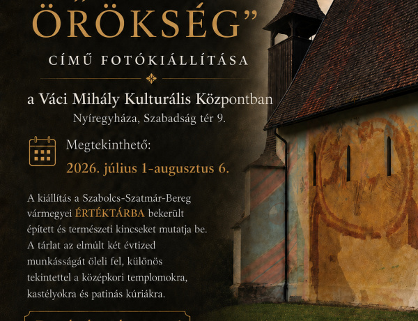 „Búvó Örökség” címmel nyílik fotókiállítás a Váci Mihály Kulturális Központban