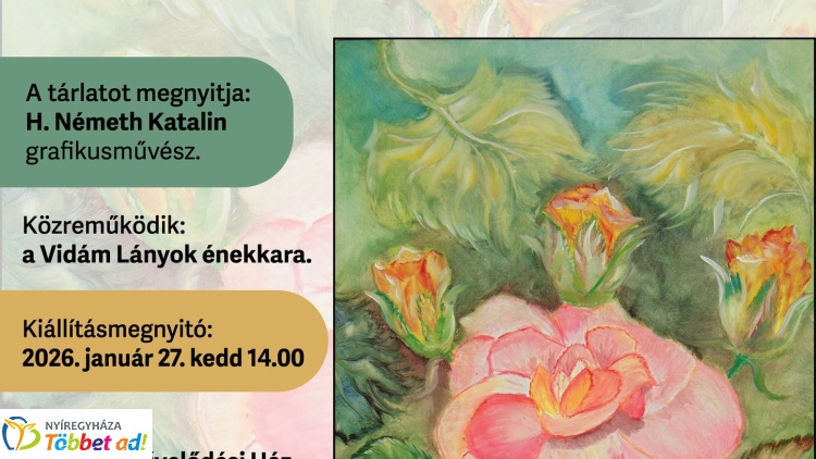 „Megállított pillanatok” – Kalocsai László festőművész kiállítása az Alvégesi Művelődési Házban