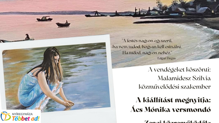 „A természet szépségei” – festménykiállításnak ad otthont a Városmajori Művelődési Ház