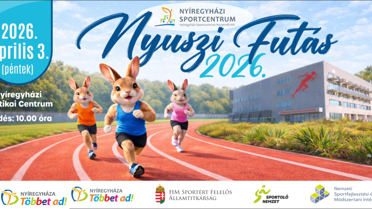 Nyuszi-futás - már tudjuk az időpontot, már csak a nyúlcipő kell hozzá