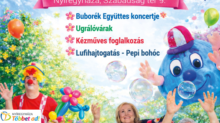 Bóbita Buli – családi nap várja a gyerekeket és szülőket Nyíregyházán