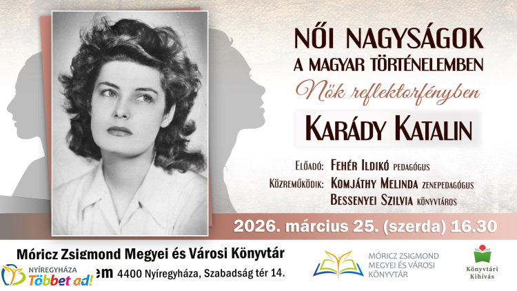 Karády Katalin kerül reflektorfénybe a könyvtárban