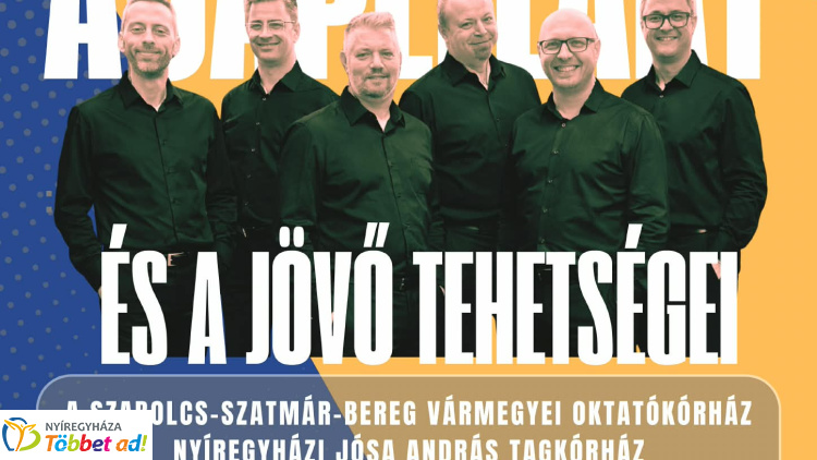 A zene erejével segítenek – jótékonysági koncertet rendeznek Nyíregyházán