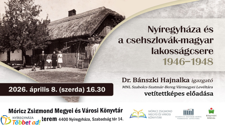 Lakosságcsere és sorsfordító évek – történelmi előadás a könyvtárban