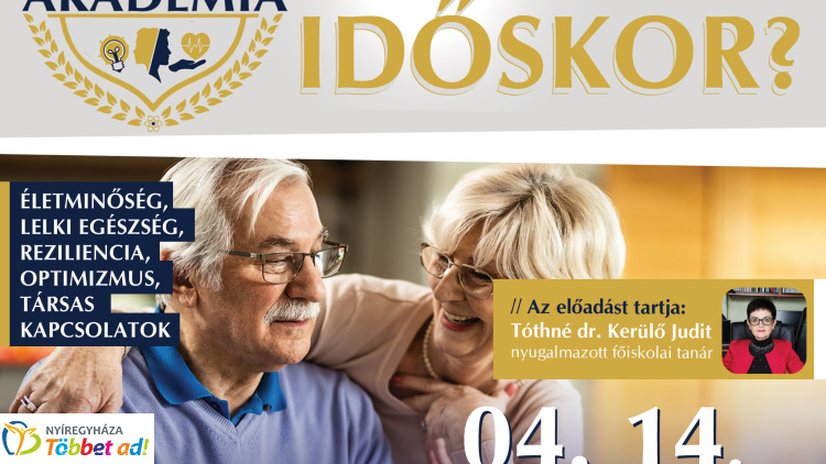Szenior Akadémia indul a Nyíregyházi Egyetemen – új tudás és közösség 60 felett