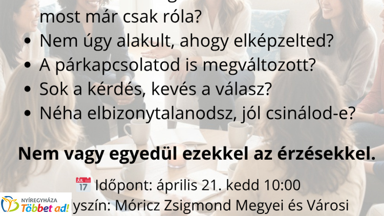 Anyakör indul a könyvtárban – közösség és támogatás édesanyáknak