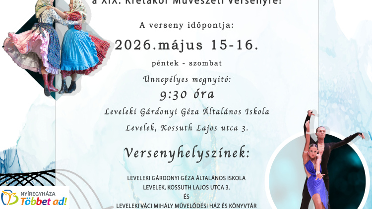 Művészet, zene és tánc találkozik a Krétakör versenyen